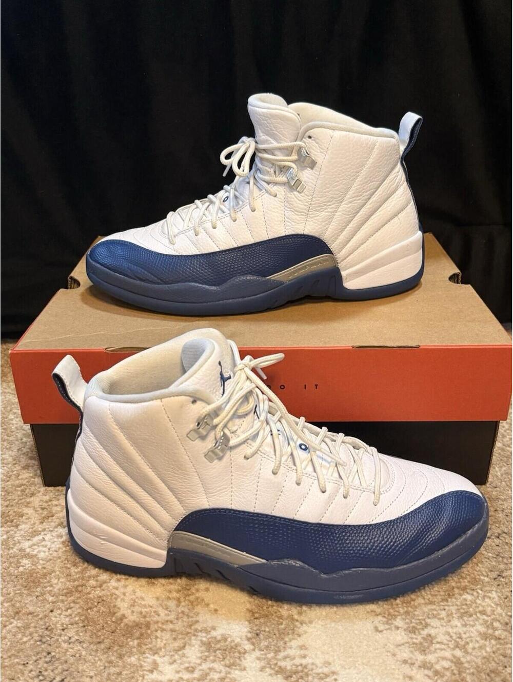 Nike Air Jordan 12 Retro French Blue (2025) CT8013-114 Size 10.5 Pre-Owned